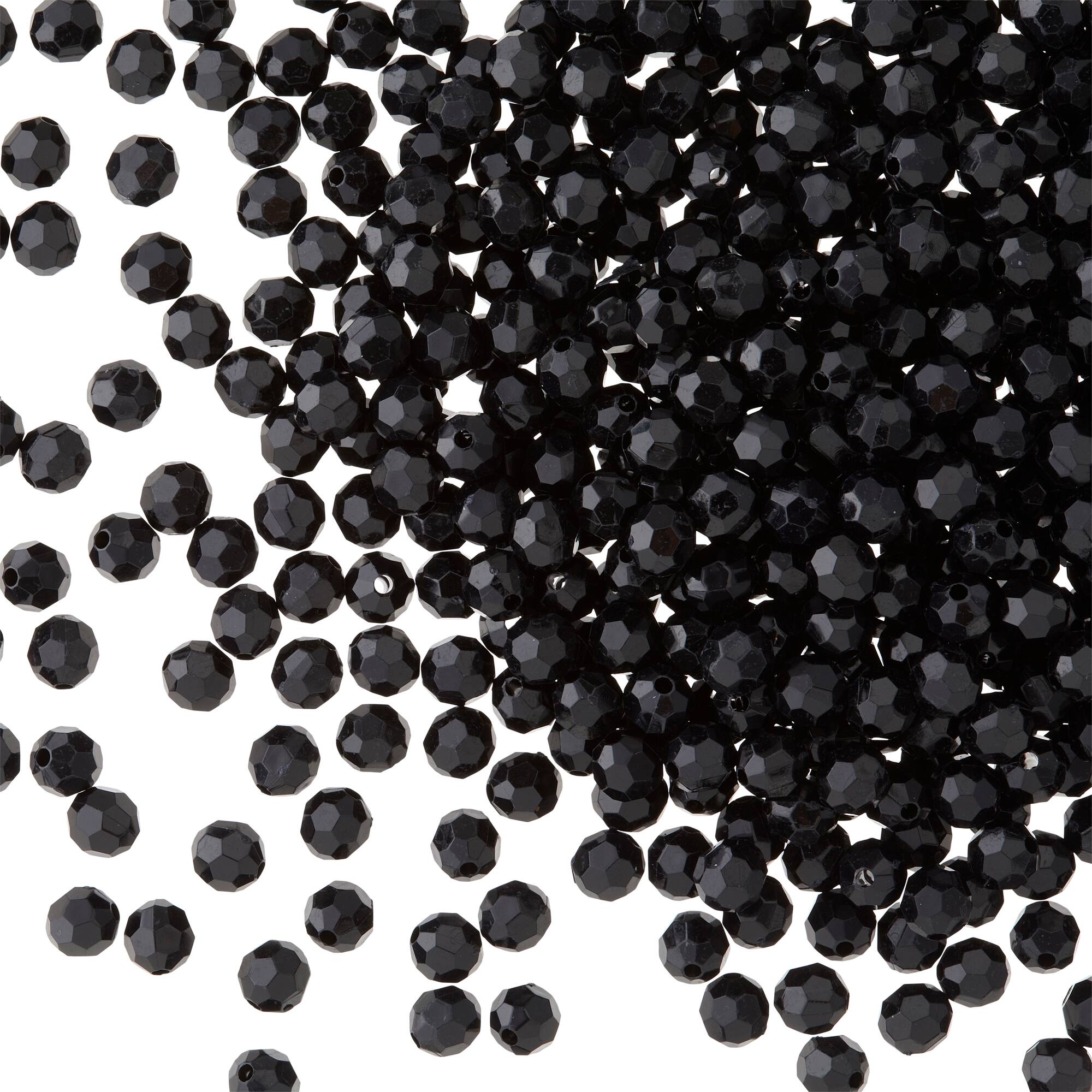 Bead Landing™ Faceted Acrylic Round Bead Value Pack